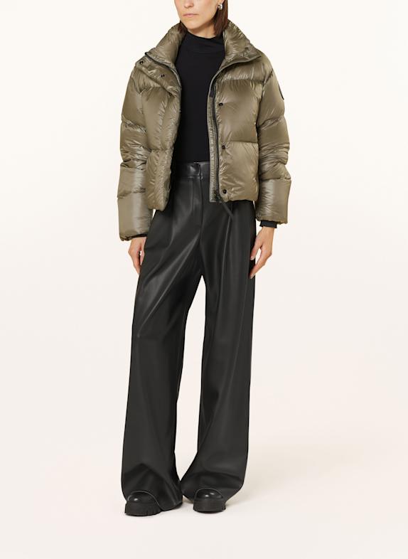 CANADA GOOSE Cropped-Daunenjacke CYPRESS DUNKELGRÜN
