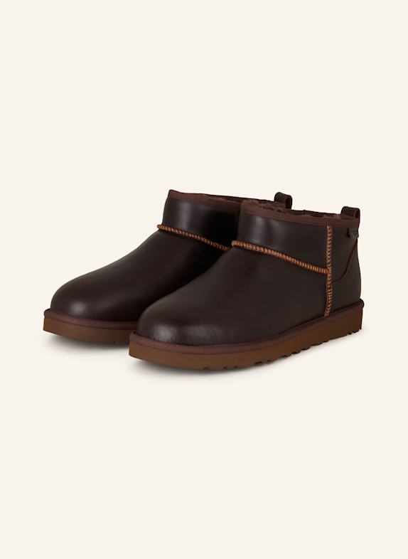 UGG Boots CLASSIC ULTRA MINI DARK BROWN