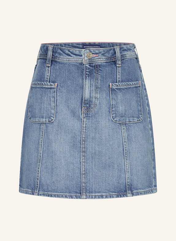 SCOTCH & SODA Jeansrock BLAU