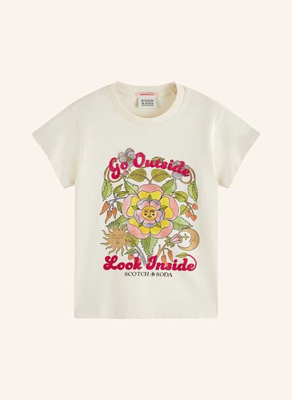 SCOTCH & SODA Tričko REŽNÁ/ ZELENÁ/ ČERVENÁ