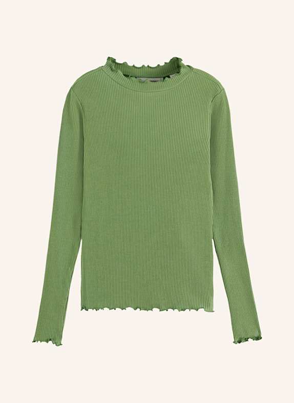 SCOTCH & SODA Tričko s dlouhým rukávem ZELENÁ