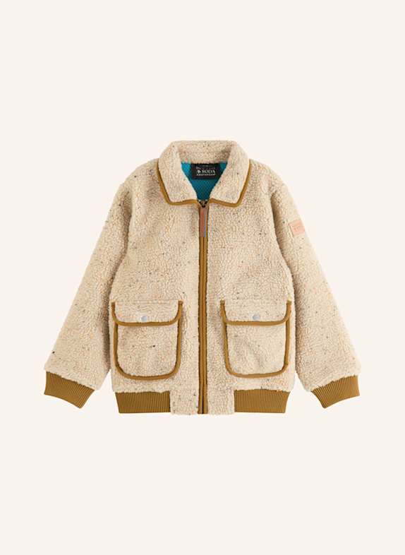 SCOTCH & SODA Plyšová bunda REŽNÁ
