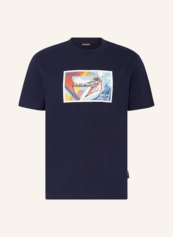 NAPAPIJRI T-Shirt PORTALET DUNKELBLAU