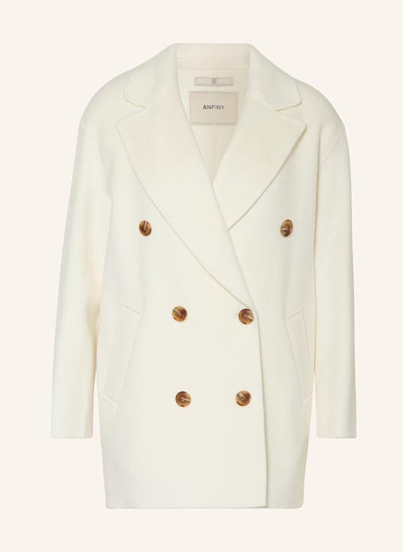 ANFINY KATE pea coat CREAM