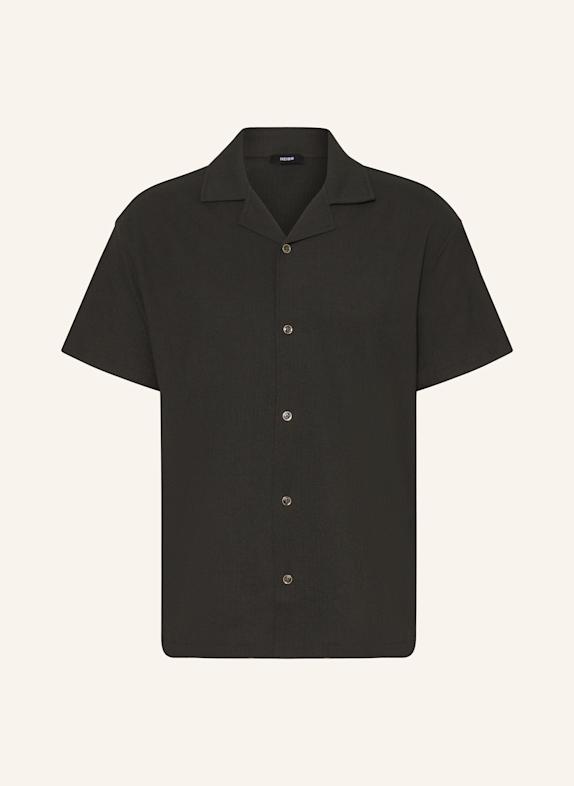REISS Resorthemd HUNT Comfort Fit DUNKELGRÜN