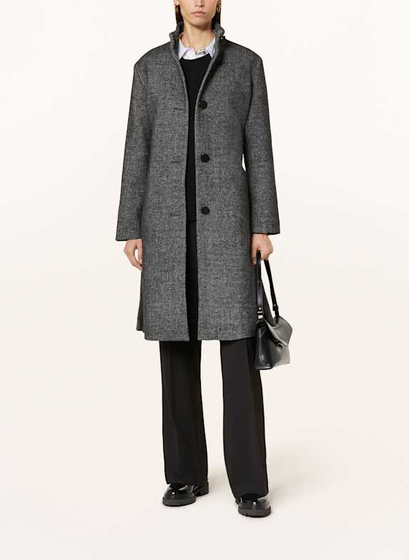 ARMANI EXCHANGE Coat DARK GRAY/ LIGHT GRAY