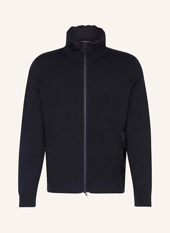C.P. COMPANY Jacke im Materialmix DUNKELBLAU
