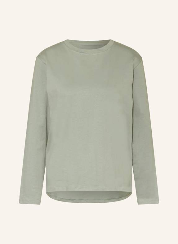 SCHIESSER Slaapshirt MIX+RELAX LICHTGROEN