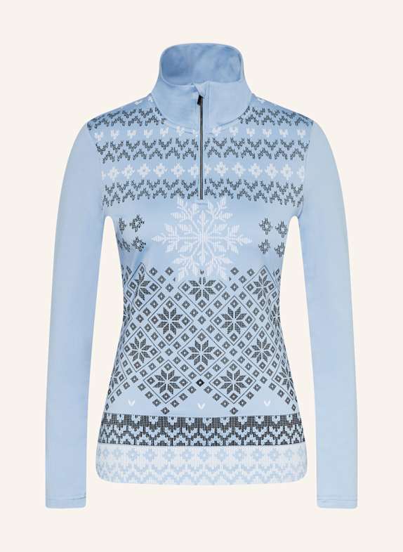 LUHTA Midlayer HANGIST HELLBLAU/ SCHWARZ/ WEISS