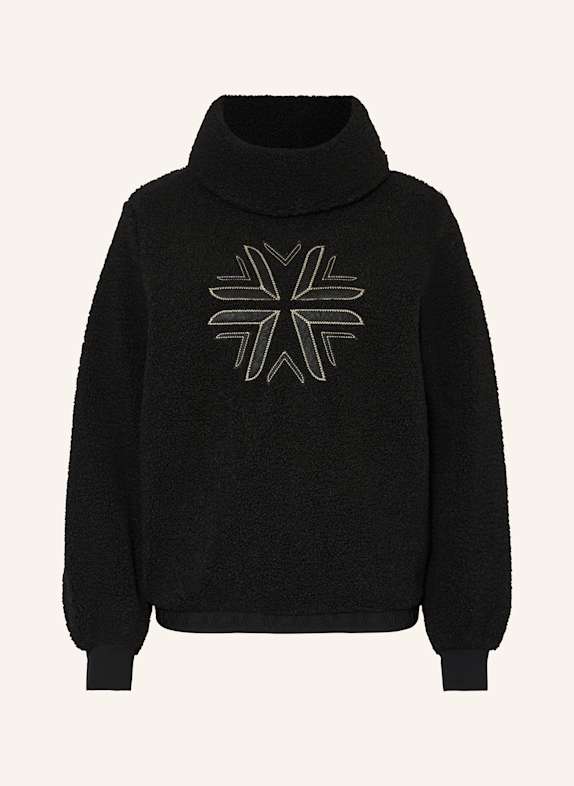 LUHTA Midlayer IINATTI aus Teddyfell SCHWARZ