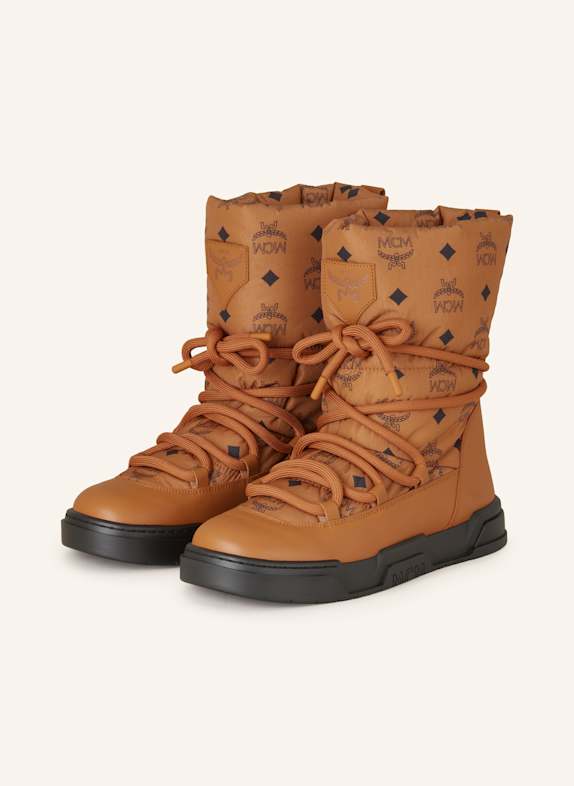 MCM Boots SKYWARD COGNAC
