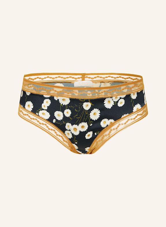 ERES Thong ETERNEL BLACK/ DARK YELLOW/ WHITE