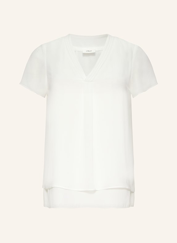 s.Oliver BLACK LABEL Blusenshirt WEISS