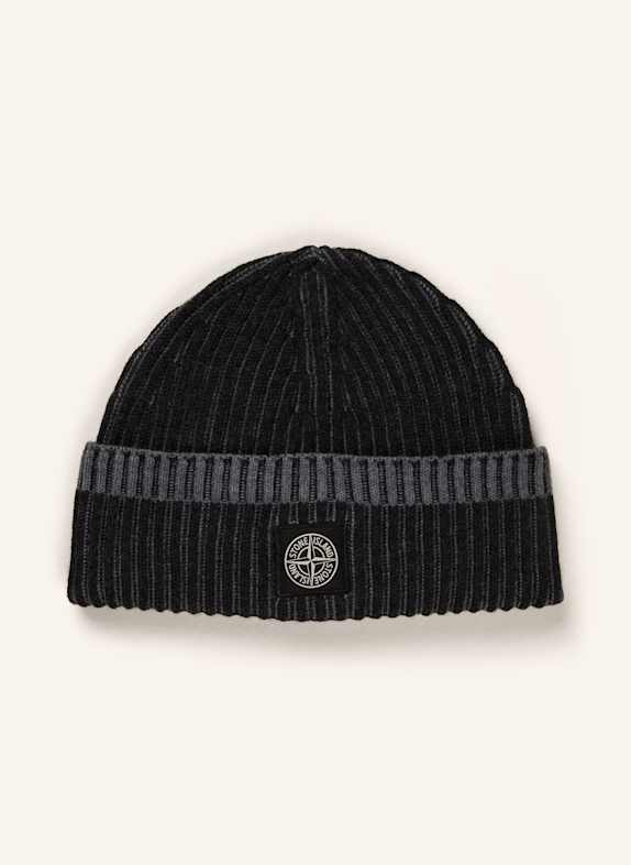 STONE ISLAND Mütze VANISÉ DUNKELGRAU/ GRAU