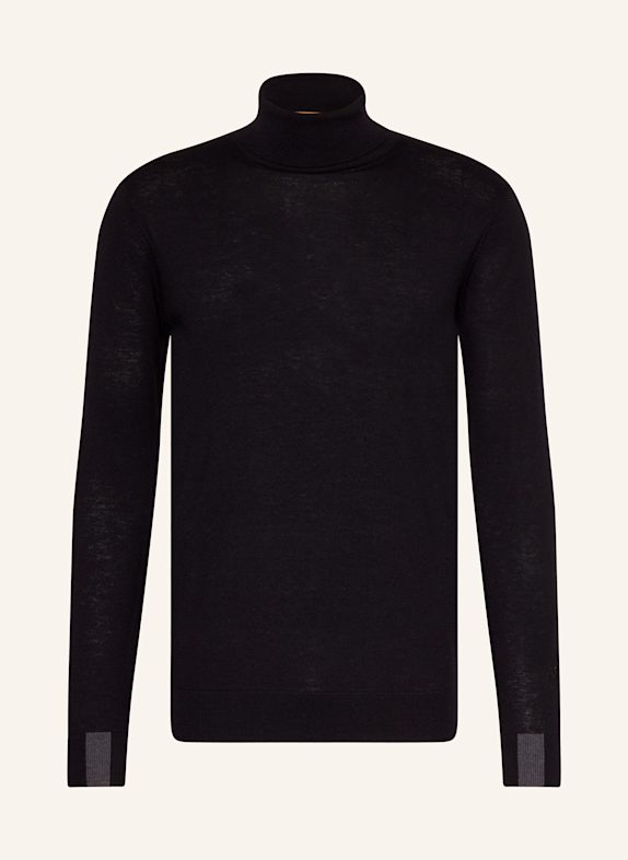 MOS MOSH Gallery Rollkragenpullover MMGADAM SCHWARZ