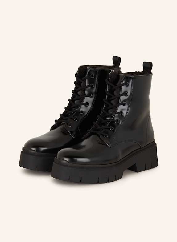 HUGO Schnürboots KRIS SCHWARZ