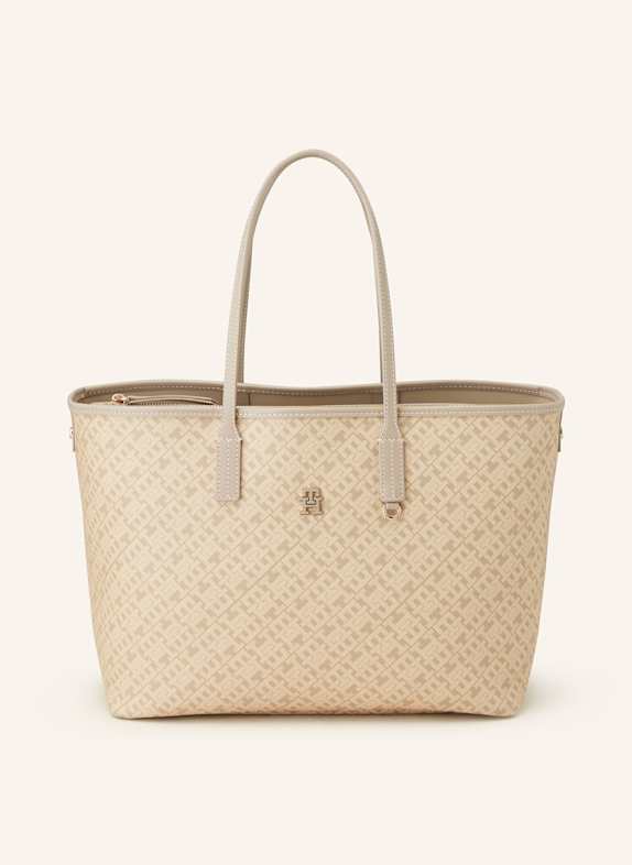 TOMMY HILFIGER Shopper MONOPLAY BEIGE/ CREAM