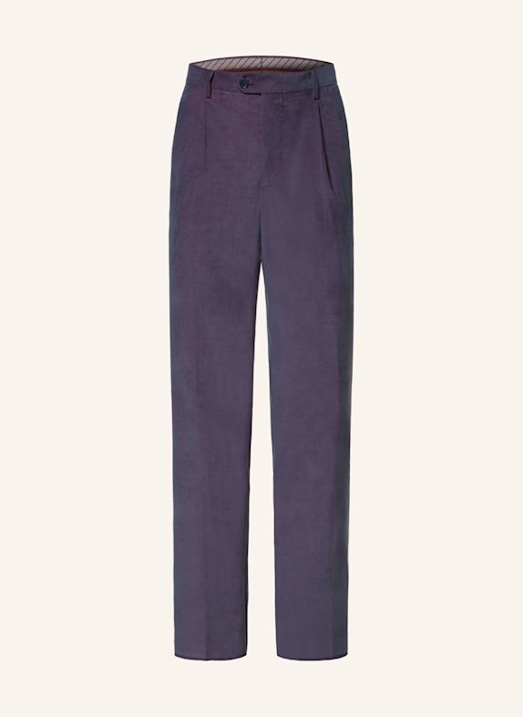 ETRO Spodnie extra slim fit B0065	 BLU