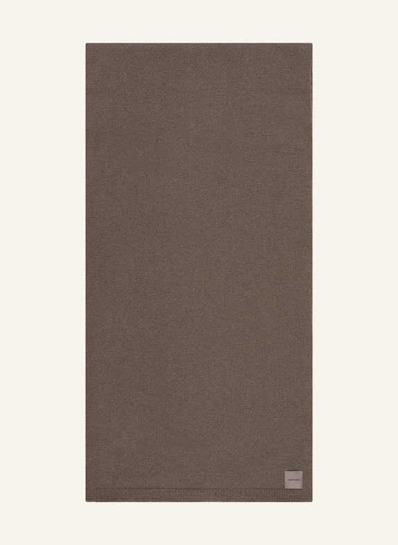 Calvin Klein Cashmere-Schal BRAUN