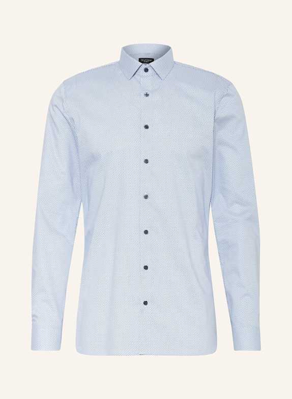 OLYMP Hemd No. Six super slim fit HELLBLAU/ WEISS/ DUNKELBLAU