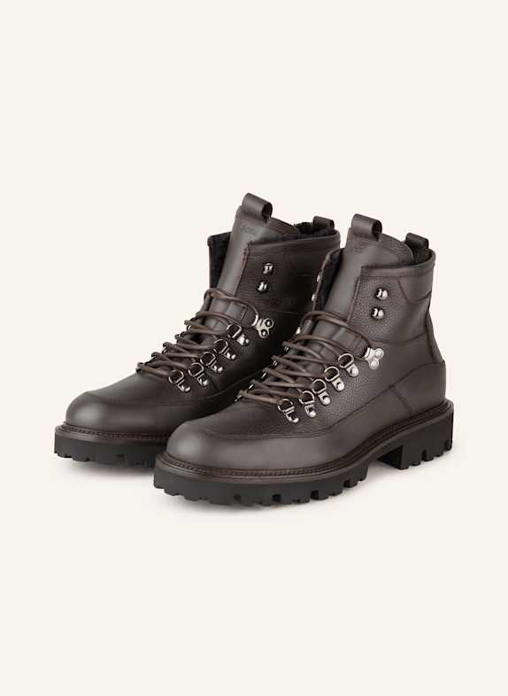 BOSS Schnürboots JULYO DUNKELBRAUN