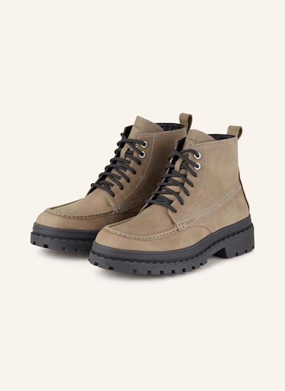 BOSS Schnürboots NEBULAR KHAKI