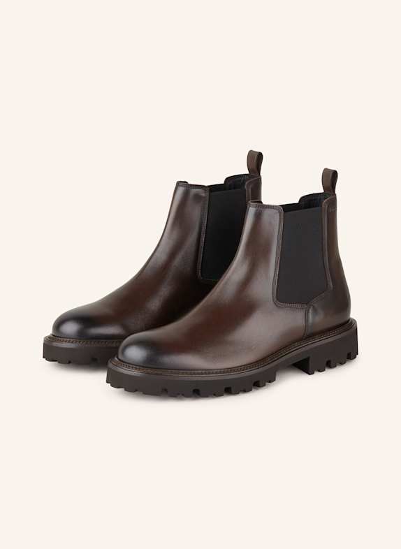 BOSS Chelsea boots JULYO DARK BROWN