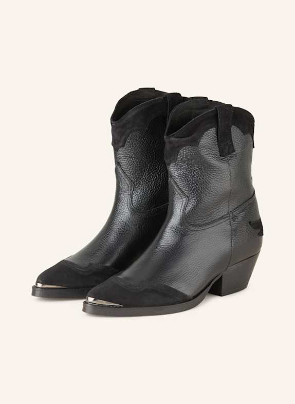 MOS MOSH Cowboy Boots MMDARWIN SCHWARZ
