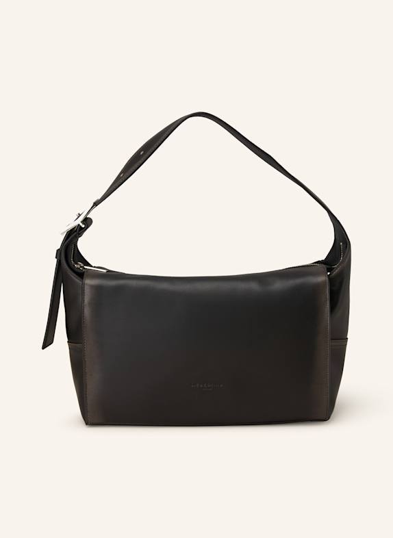 LIEBESKIND Hobo-Bag LOU MEDIUM DUNKELBRAUN/ SCHWARZ