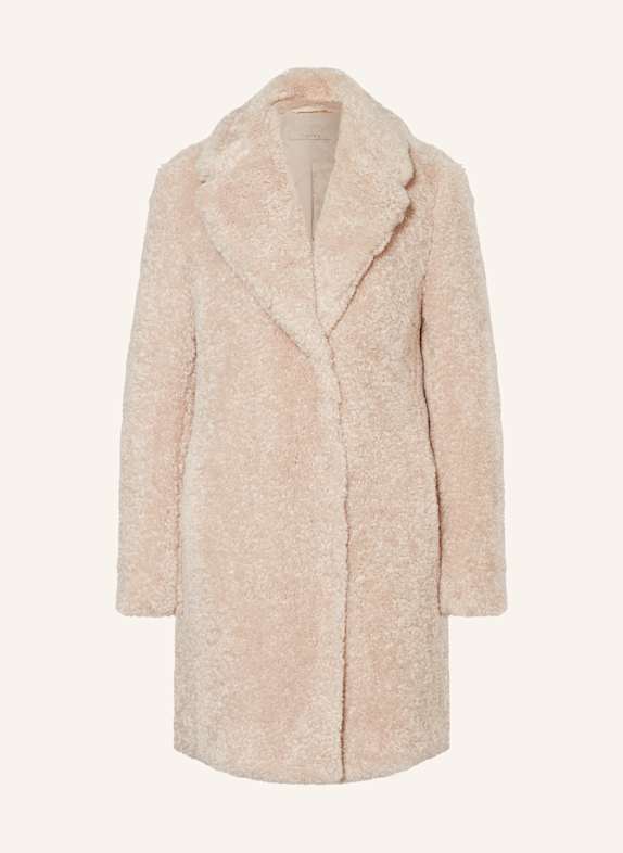 lilienfels Teddyfell-Mantel BEIGE