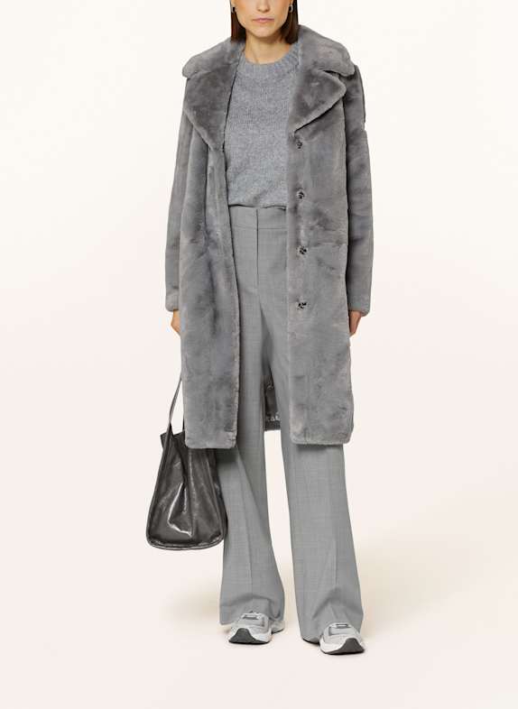 FRIEDA & FREDDIES Mantel MOON RIVER BLAUGRAU
