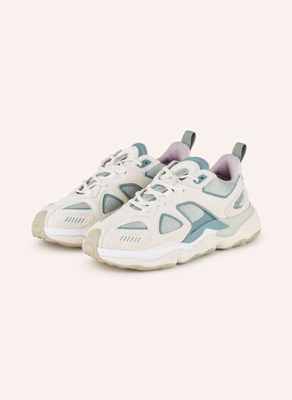 AXEL ARIGATO Sneakersy SATELLITE RUNNER KREMOWY/ ZIELONY/ JASNOZIELONY