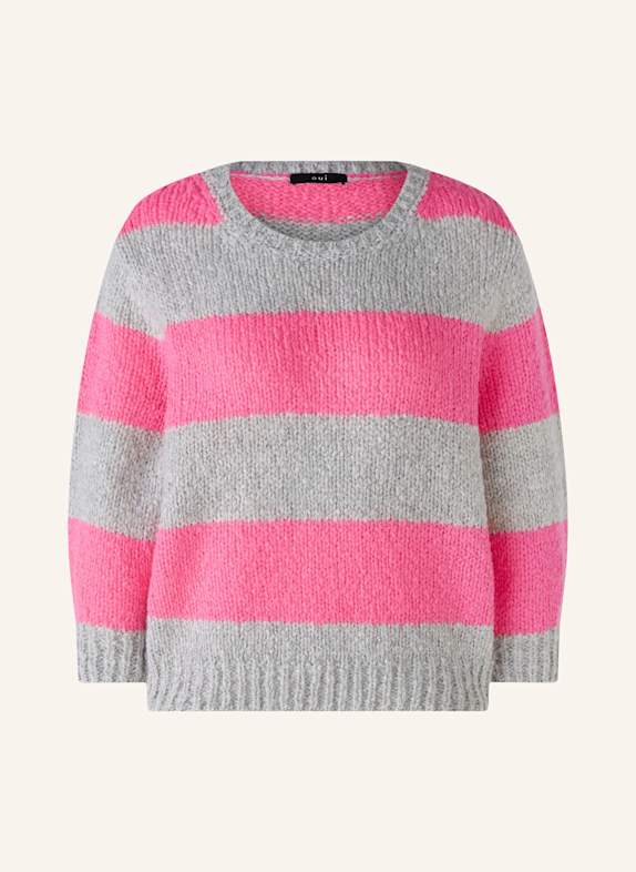 oui Sweater GRAY/ PINK