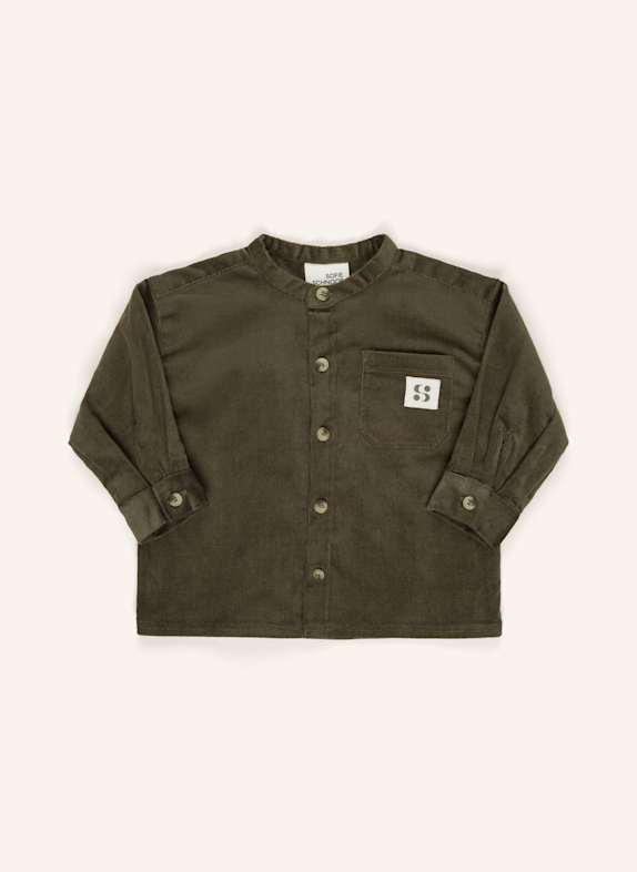 SOFIE SCHNOOR Koszula sztruksowa KHAKI