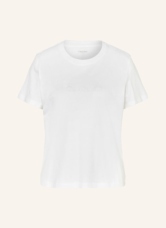 Calvin Klein Schlafshirt PURE COTTON WEISS