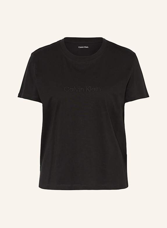Calvin Klein Schlafshirt PURE COTTON SCHWARZ