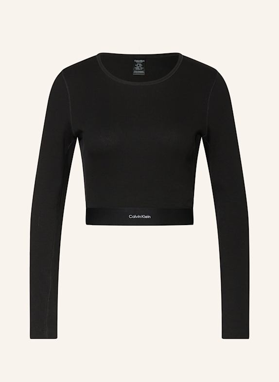 Calvin Klein Lounge-Shirt SCHWARZ