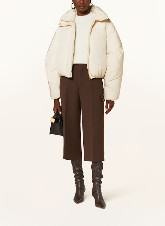 JACQUEMUS Cropped-Jacke LA DOUDOUNE COURTE CARACO ECRU