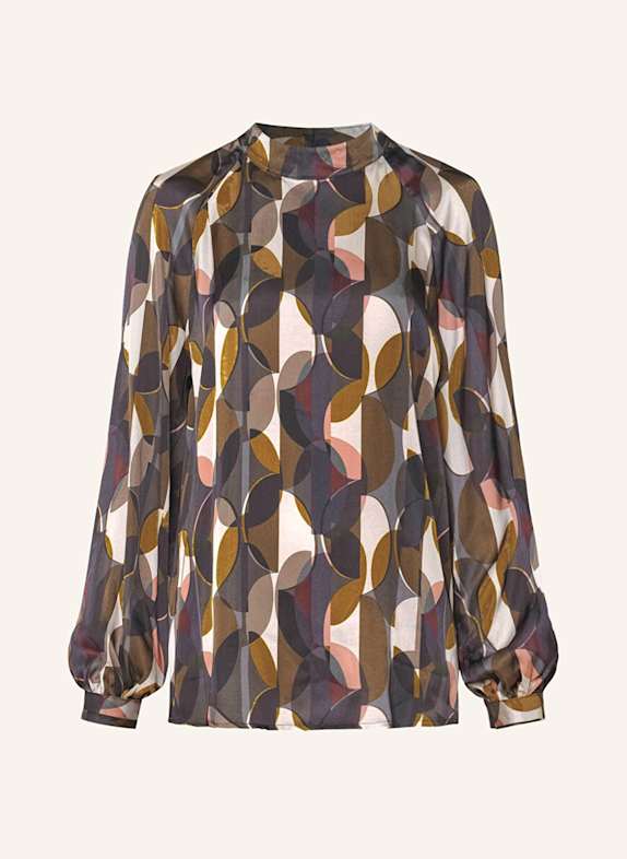 DESOTO Blusenshirt NELE HELLBRAUN/ TAUPE/ ROSÉ