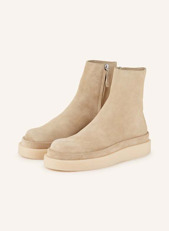 JIL SANDER Boots HELLBRAUN