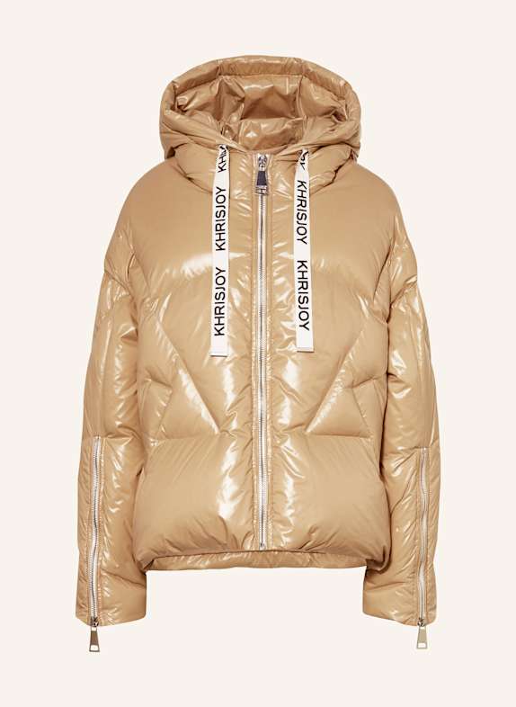 KHRISJOY P&eacute;řov&aacute; bunda SHINY B&Eacute;ŽOV&Aacute;