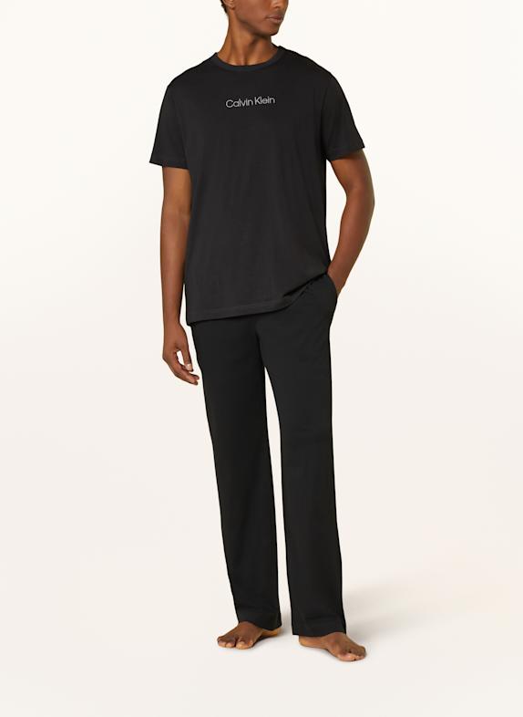 Calvin Klein slaapshirt ZWART