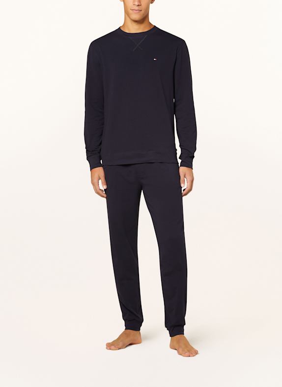 TOMMY HILFIGER Loungeshirt MÖRKBLÅ