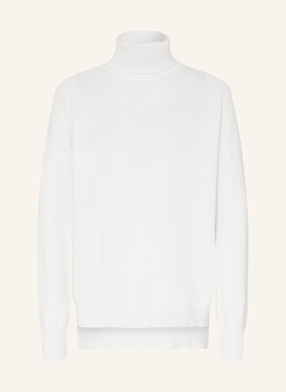MARC AUREL Rollkragenpullover WEISS