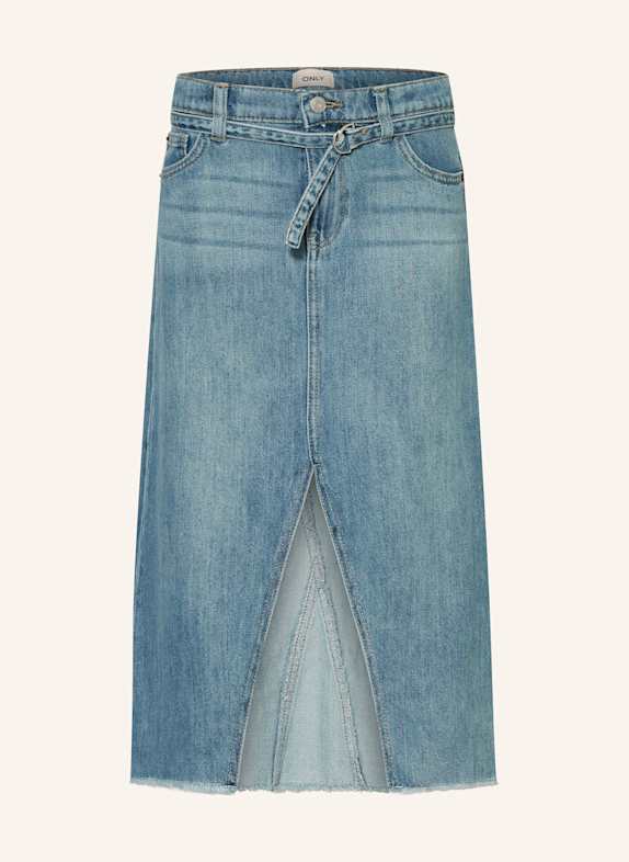 ONLY Jeansrock HELLBLAU