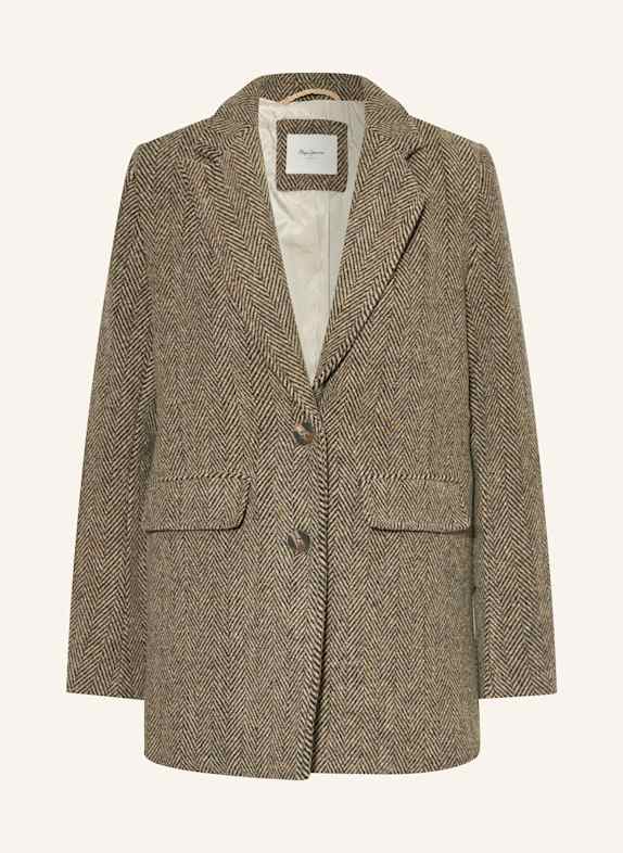 Pepe Jeans Blazer CAMM DUNKELBLAU/ BRAUN/ HELLBRAUN