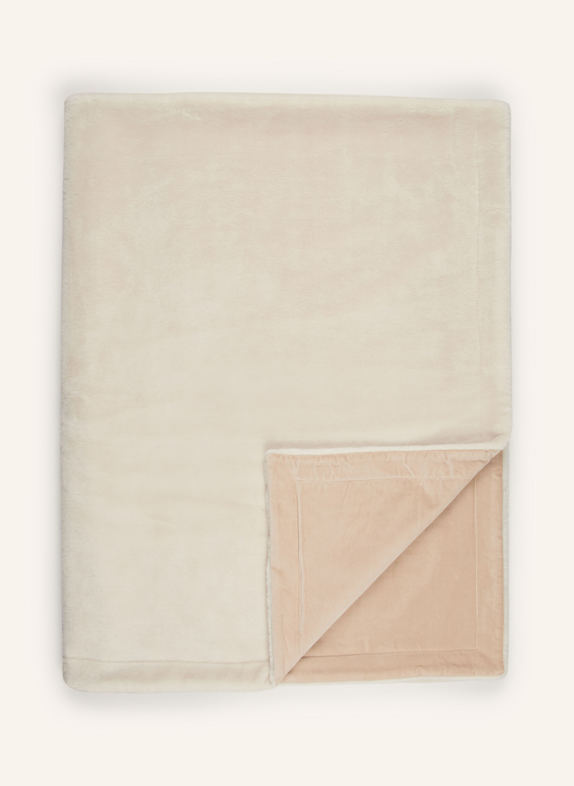 EB HOME Kunstfell-Plaid HELLBRAUN