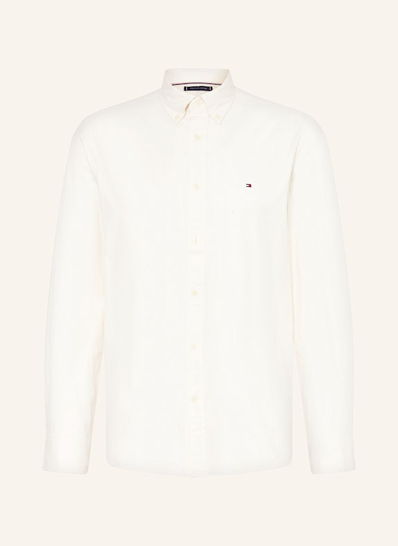 TOMMY HILFIGER Flannel shirt regular fit CREAM