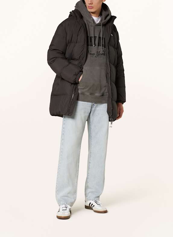 TOMMY JEANS Down jacket BLACK