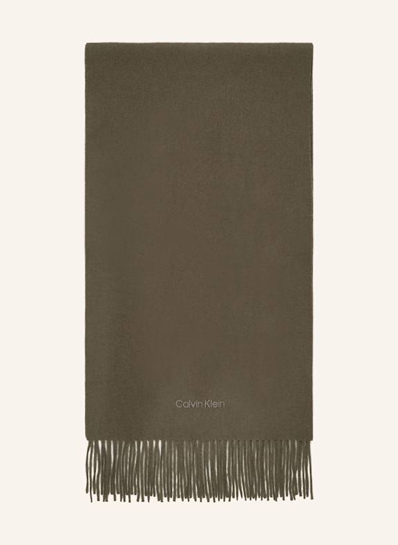 Calvin Klein Wollschal OLIV